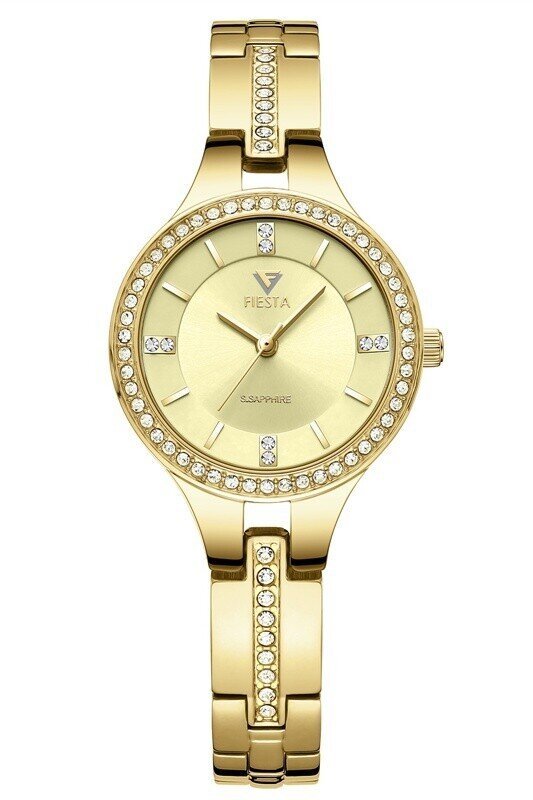 F24093L Çelik Kordonlu Kadın Kol Saati